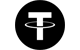 USDT Tether Kryptowährungs-Symbol